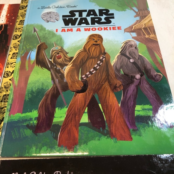 Disney Little Golden Books Star Wars Sith and Wookie  Soul Up, lot of 4 - Picture 2 of 12